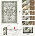Taupe Door Mat Vintage Cashmere Feel Pile