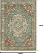 Large Rug Washable Non-Slip Living Room Boho