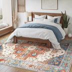 Vintage Runner Washable Non-Slip Carpet Bedroom