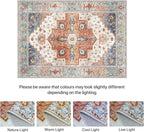 Vintage Runner Washable Non-Slip Carpet Bedroom