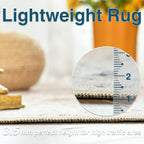 Taupe Door Mat Vintage Cashmere Feel Pile