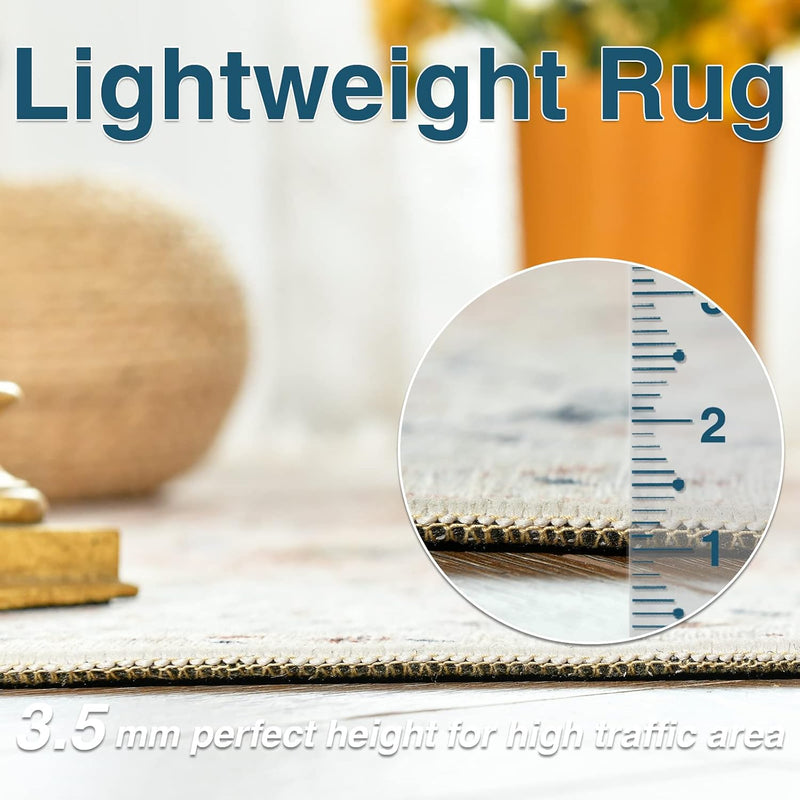 Taupe Door Mat Vintage Cashmere Feel Pile