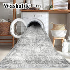 Large Rug Washable Vintage Traditional Distressed