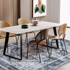 Large Rug Washable Vintage Traditional Distressed