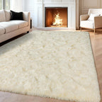 Large Rugs for Living Room Fluffy