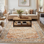 Large Rugs for Living Room Faux Wool