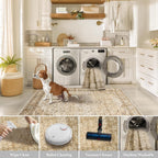 Large Rugs for Living Room Faux Wool