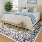 Large Rugs for Living Room Faux Wool