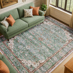 Large Rugs for Living Room Faux Wool
