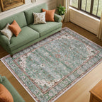 Large Rugs for Living Room Faux Wool