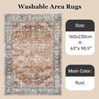 Large Rugs for Living Room Faux Wool
