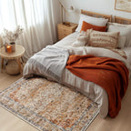 Large Rugs for Living Room Faux Wool