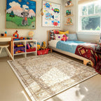 Large Rugs for Living Room Faux Wool