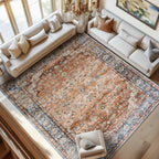 Large Rugs for Living Room Faux Wool