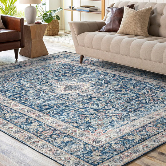Large Rugs for Living Room Vintage Washable