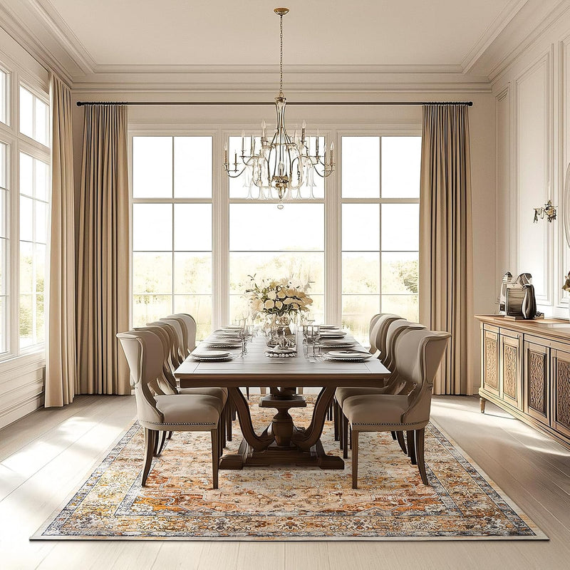 Large Rugs for Living Room Faux Wool