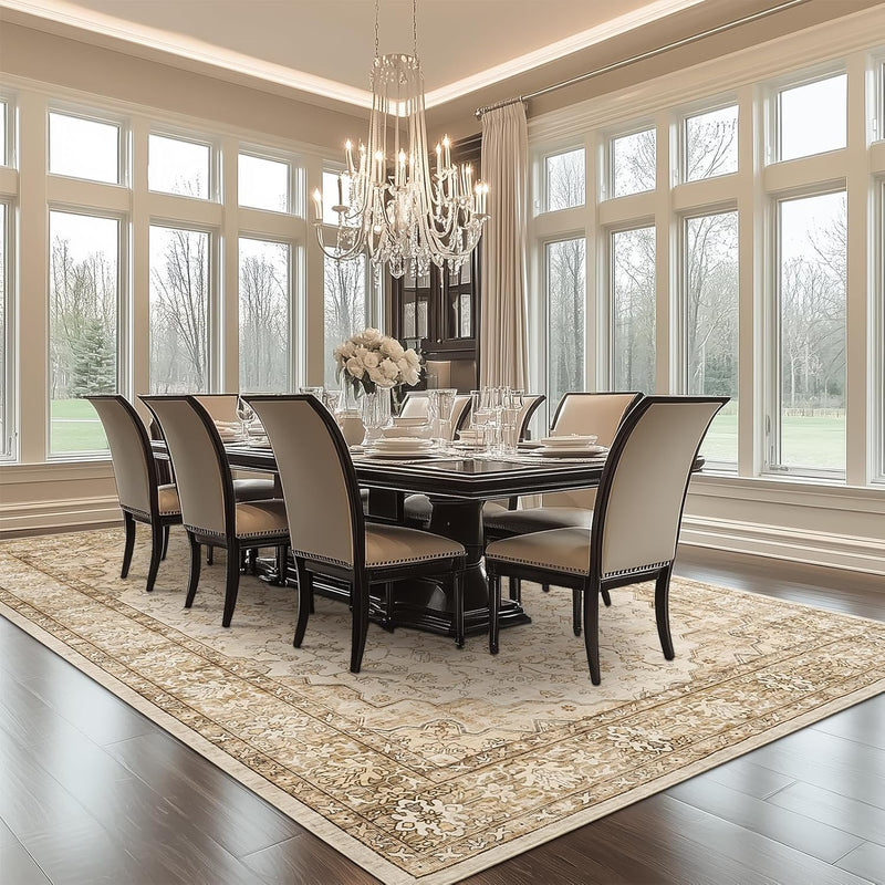 Large Rugs for Living Room Faux Wool