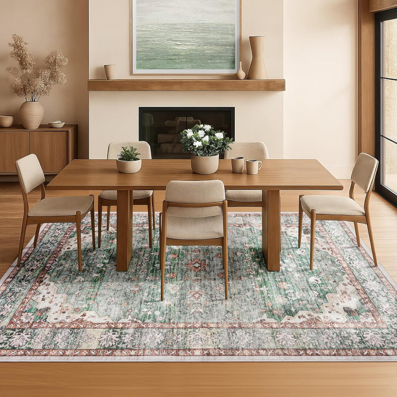 Large Rugs for Living Room Faux Wool