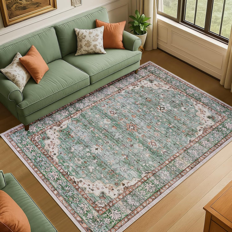 Large Rugs for Living Room Faux Wool
