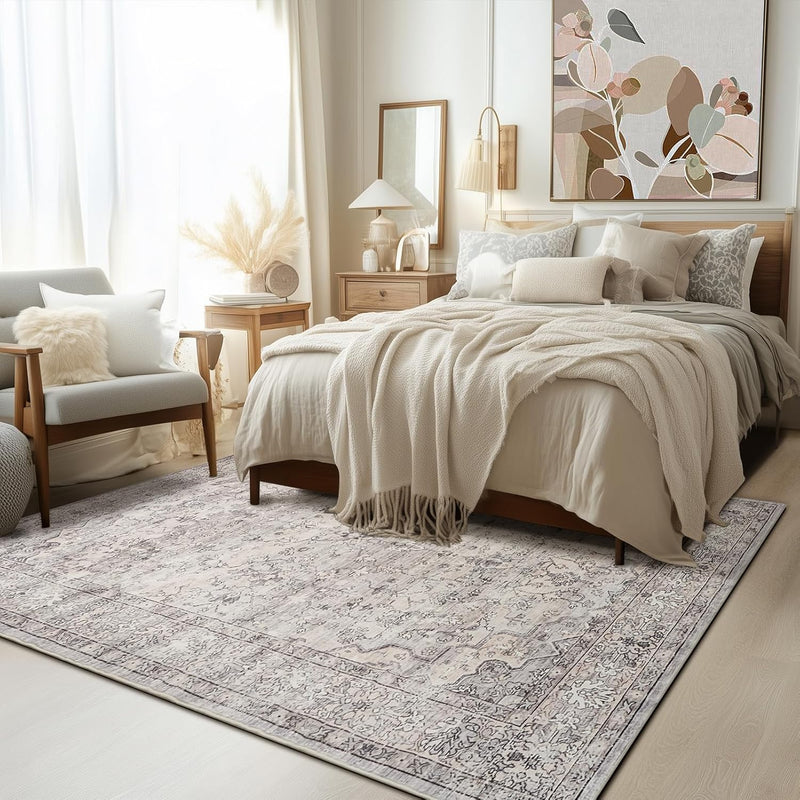 Large Rugs for Living Room Faux Wool