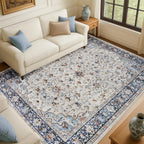 Large Rugs for Living Room Faux Wool