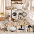 Large Rugs for Living Room Faux Wool