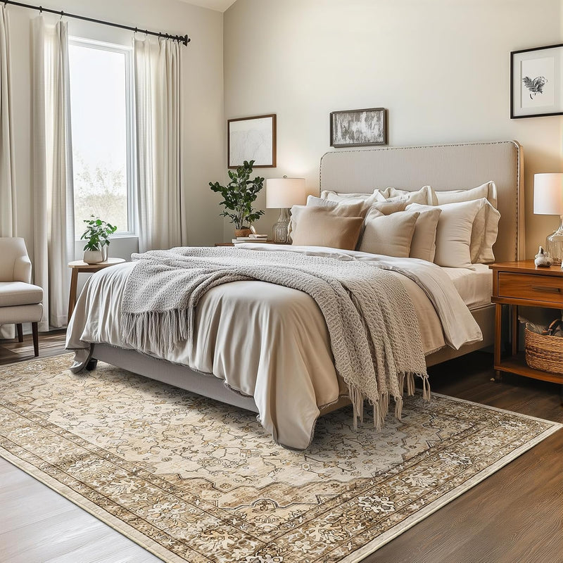 Large Rugs for Living Room Faux Wool