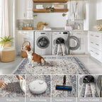 Large Rugs for Living Room Faux Wool