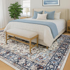 Large Rugs for Living Room Faux Wool