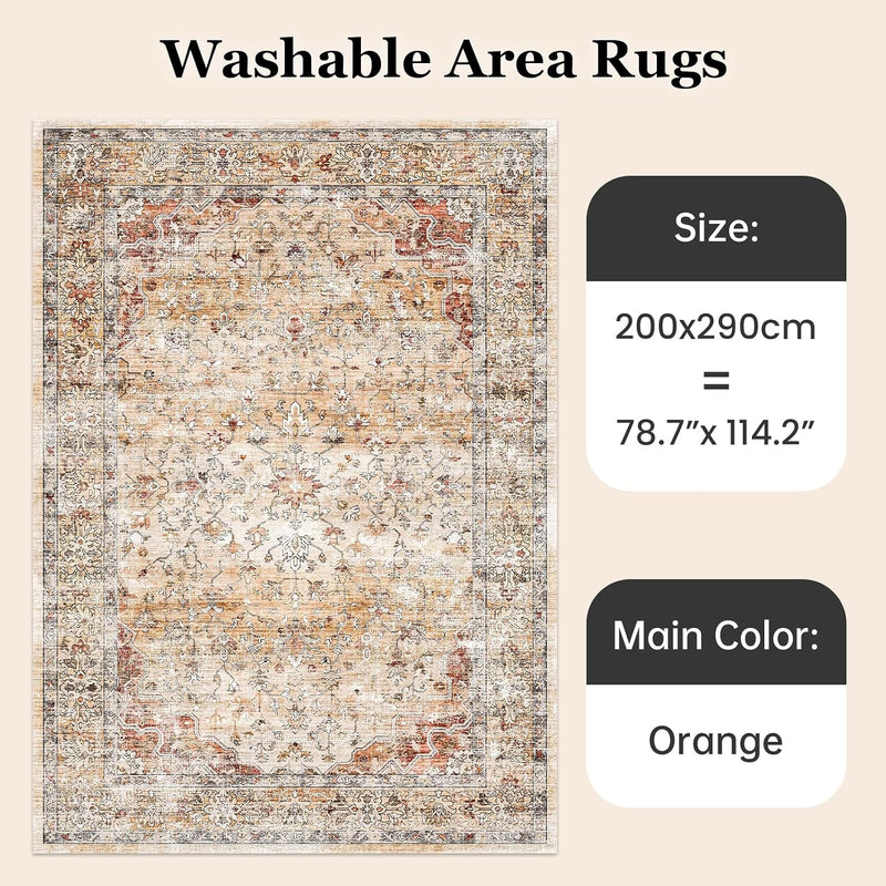 Large Rugs for Living Room Faux Wool