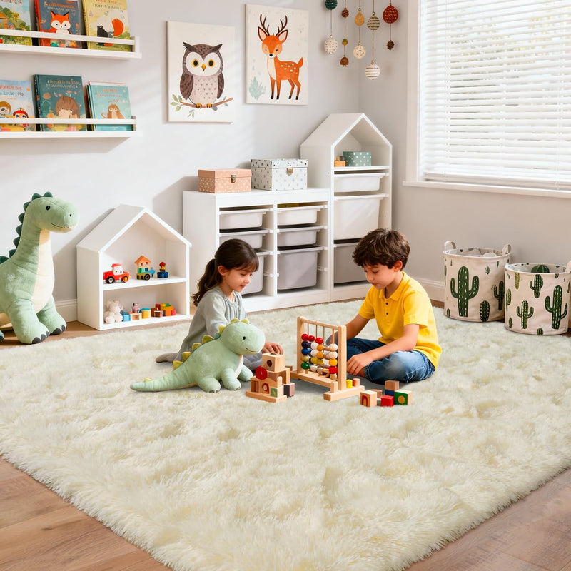 Large Rugs for Living Room Fluffy