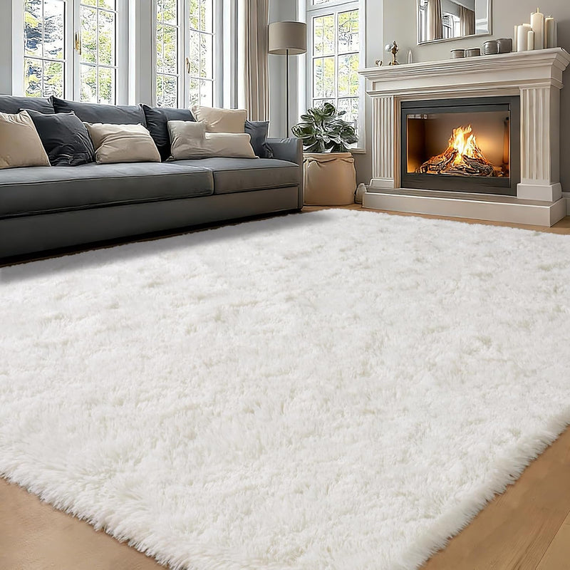 Large Rugs for Living Room Fluffy