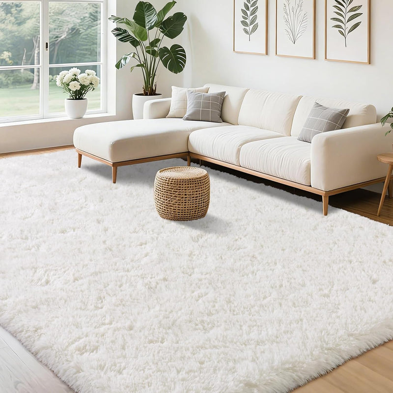 Large Rugs for Living Room Fluffy