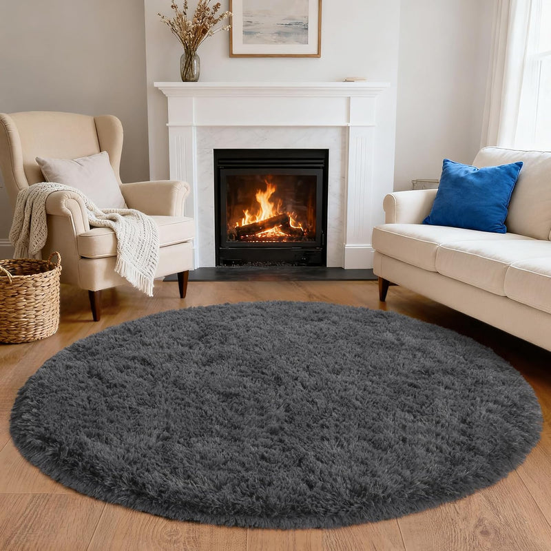 Large Rugs for Living Room Fluffy