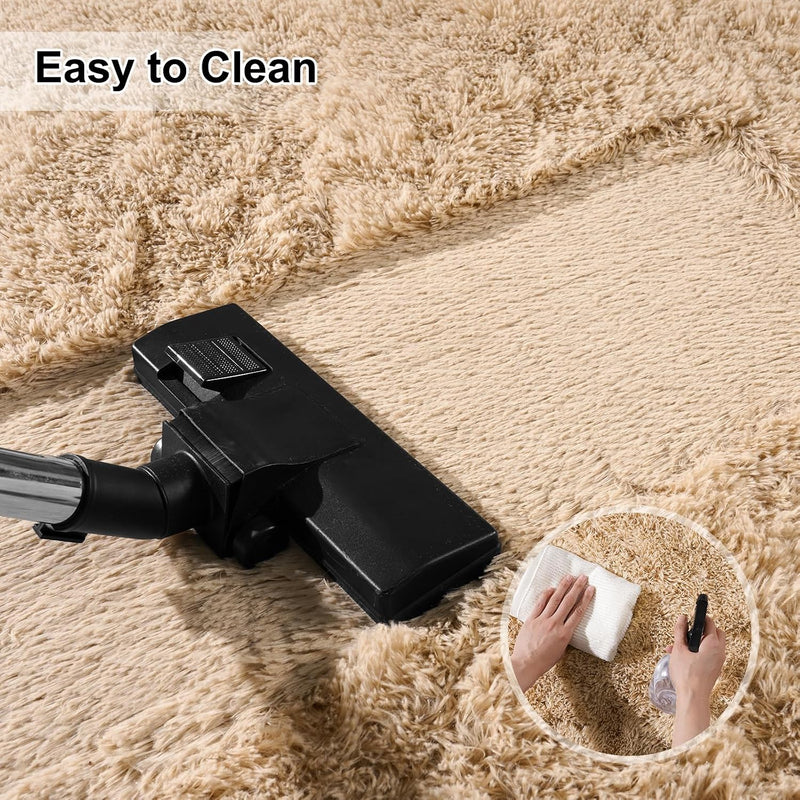 Large Rugs for Living Room Fluffy
