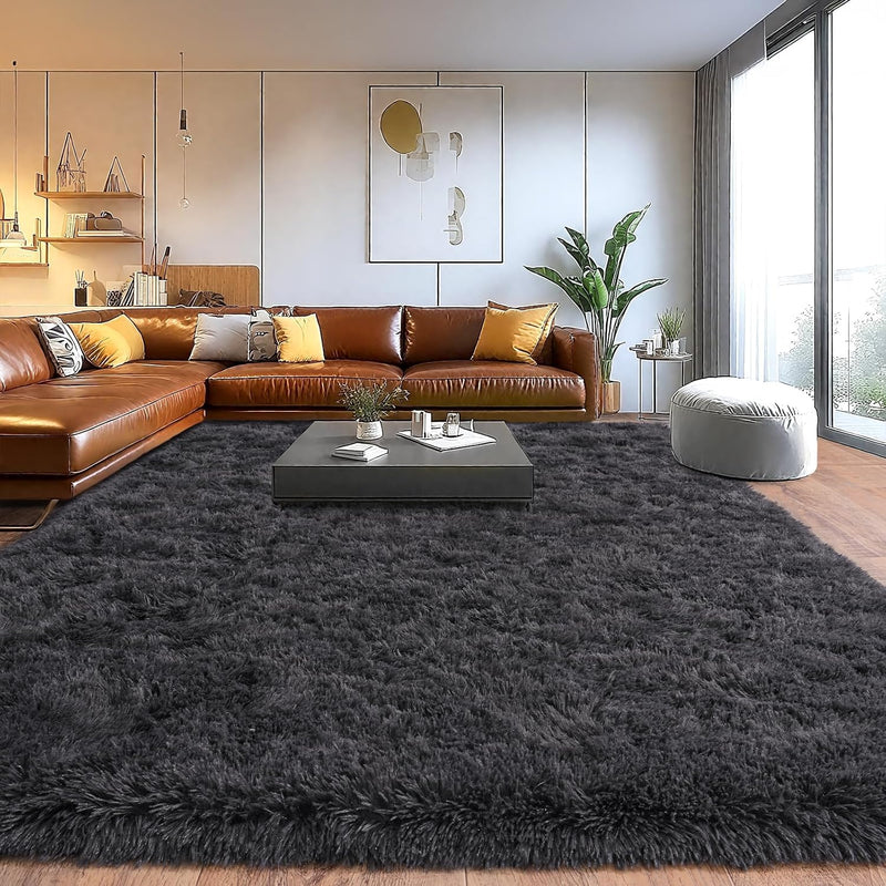 Large Rugs for Living Room Fluffy