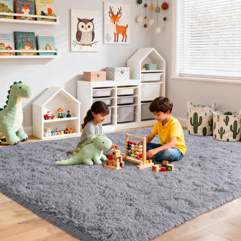 Large Rugs for Living Room Fluffy