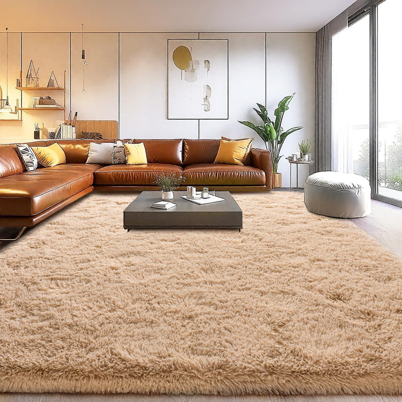 Large Rugs for Living Room Fluffy