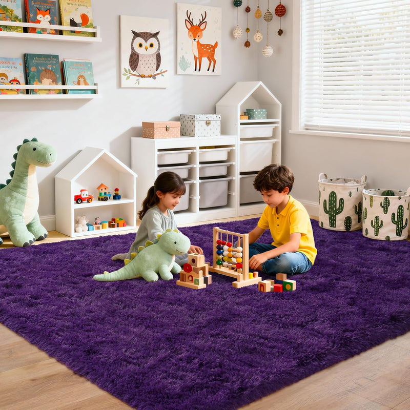 Large Rugs for Living Room Fluffy