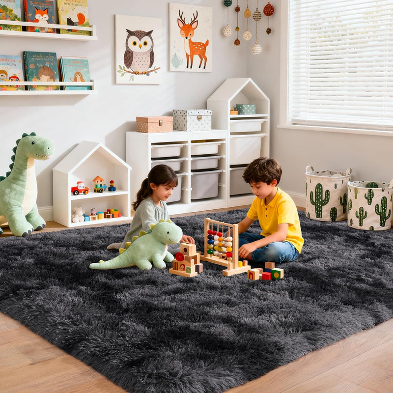 Large Rugs for Living Room Fluffy