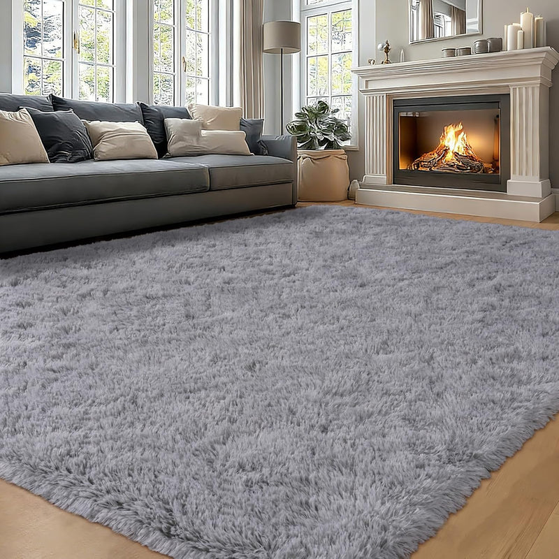 Large Rugs for Living Room Fluffy