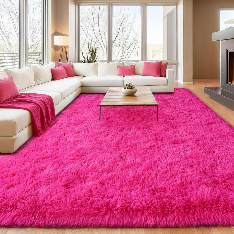 Large Rugs for Living Room Fluffy