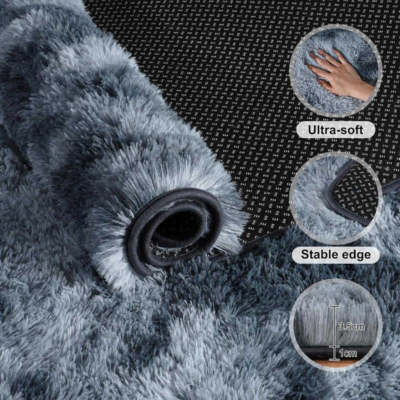 Large Rugs for Living Room Fluffy