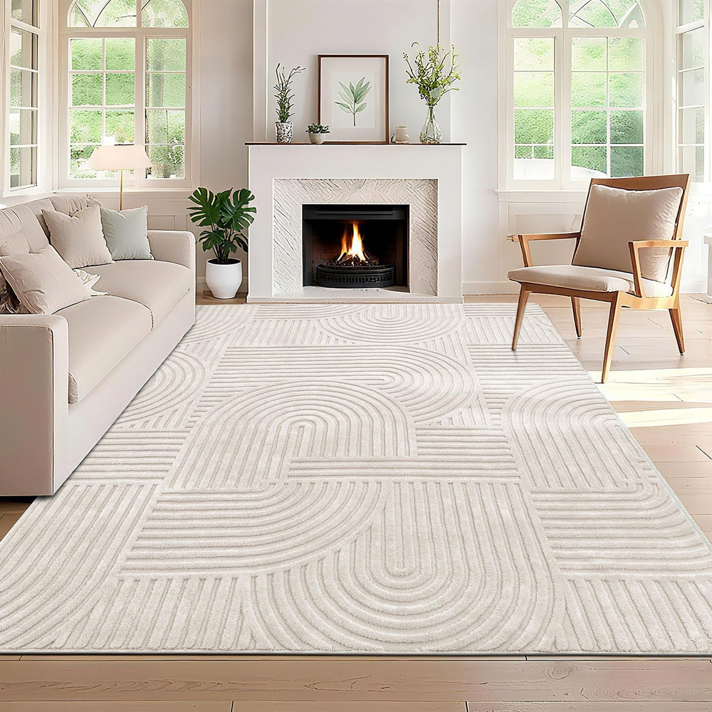 Large Rugs for Living Room Fluffy Short Pile