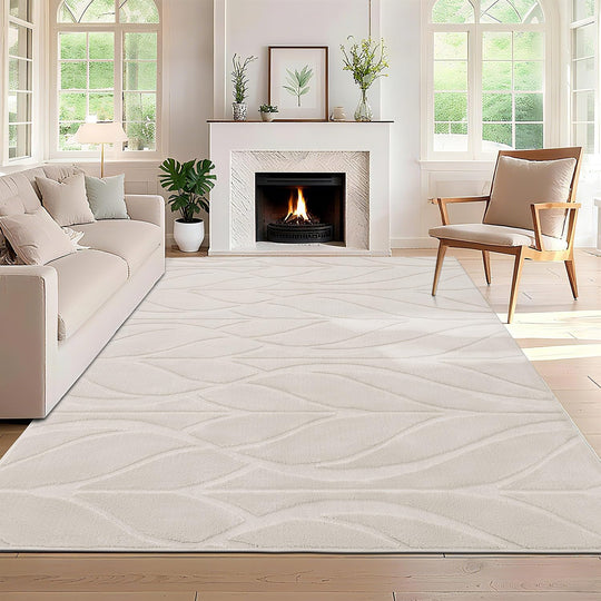 Large Rugs for Living Room Fluffy Short Pile