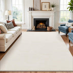 Large Rugs for Living Room Fluffy Short Pile