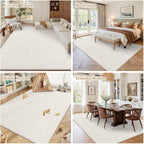 Large Rugs for Living Room Fluffy Short Pile