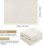 Large Rugs for Living Room Fluffy Short Pile