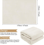 Large Rugs for Living Room Fluffy Short Pile