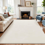 Large Rugs for Living Room Fluffy Short Pile